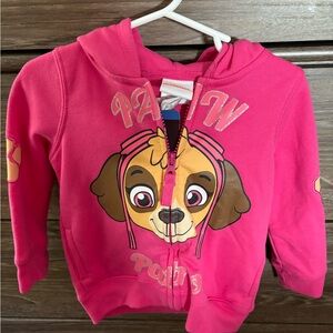 Skye Paw Patrol Zip Up Sweater, BNWT 2T